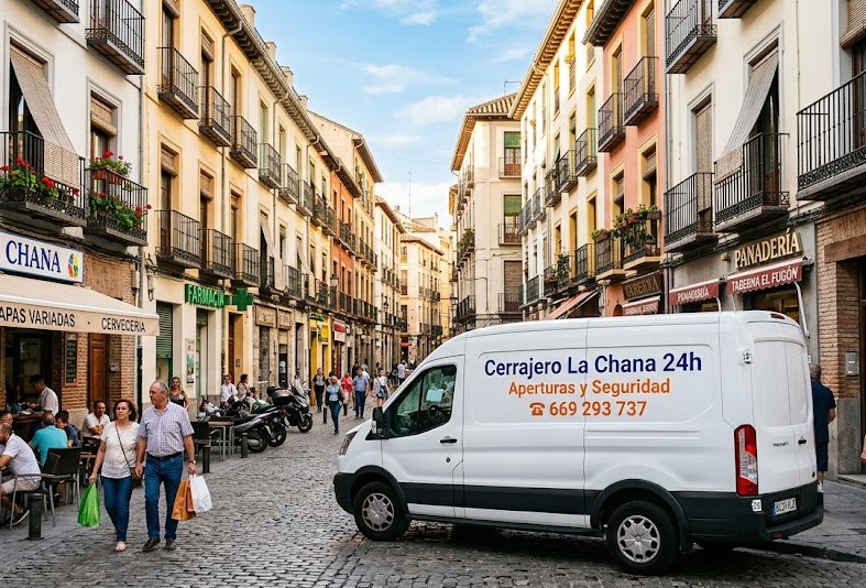 Furgoneta Cerrajero La Chana Granada 24h